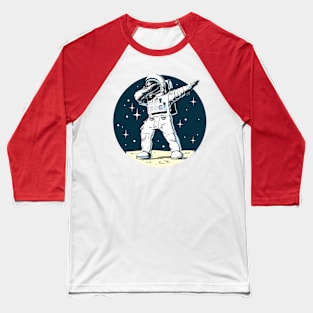 Space Dab Astronaut Baseball T-Shirt